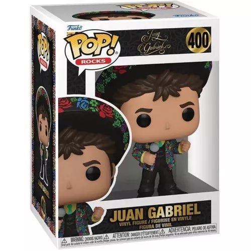 Funko Pop! Juan Gabriel #400 Rocks Vinyl Figure Box