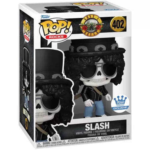 Funko Pop! Slash #402 Skeleton Guns N' Roses Rocks Box