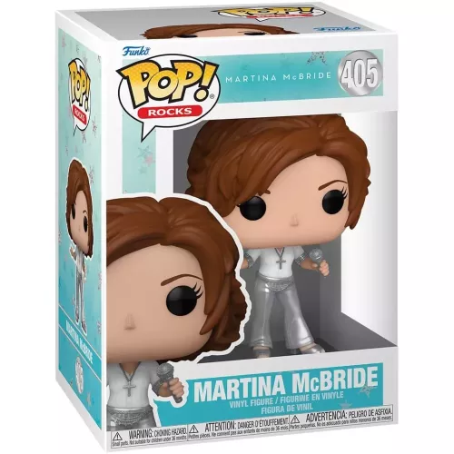 Funko Pop! Martina McBride #405 Rocks Vinyl Figure Box