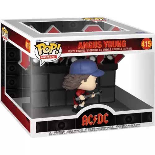 Funko Pop! Angus Young #415 Dancing AC/DC Rocks Vinyl Figure Box