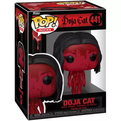 Funko Pop! Doja Cat #441 Bloody Rocks Vinyl Figure Box