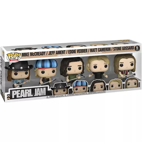 Funko Pop! Mike McCready 5 Pack Pearl Jam Rocks Vinyl Figure Box