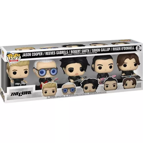 Funko Pop! Reeves Gabrels 5 Pack The Cure Rocks Vinyl Figure Box