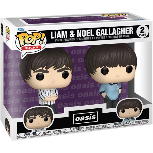 Funko Pop! Liam Gallagher 2 Pack Oasis Rocks Vinyl Figure Box