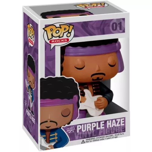 Funko Pop! Purple Haze #01 Rocks Vinyl Figure Box