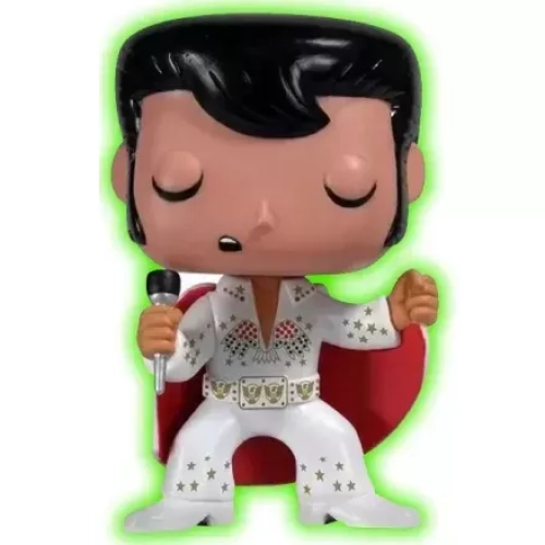 Funko Pop! 1970's Elvis #03 Chase Glows in the Dark