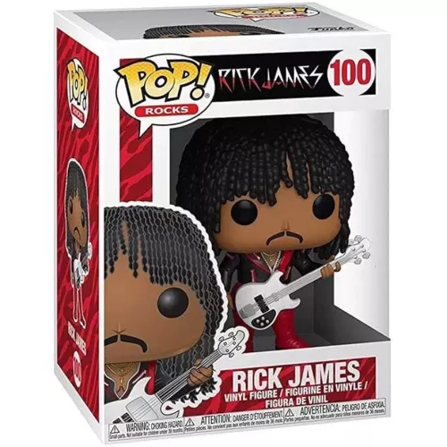 Funko Pop! Rick James #100 Rocks Vinyl Figure Box