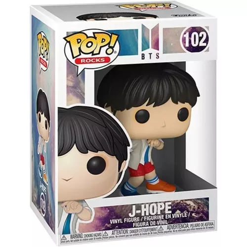 Funko Pop! J-Hope #102 BTS Rocks Vinyl Figure Box