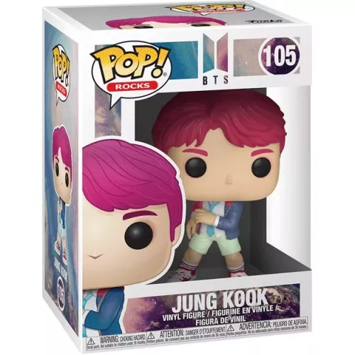 Funko Pop! Jung Kook #105 BTS Rocks Vinyl Figure Box
