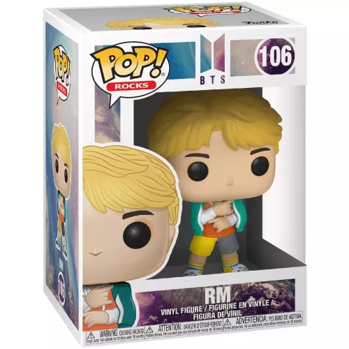 Funko Pop! RM #106 BTS Rocks Vinyl Figure Box