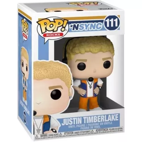 Funko Pop! Justin Timberlake #111 *NSYNC Rocks Vinyl Figure Box