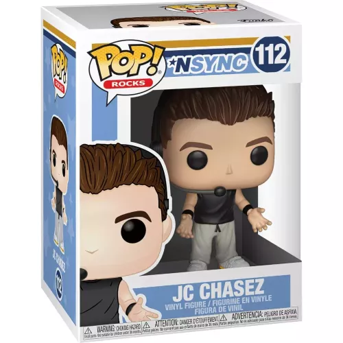 Funko Pop! JC Chasez #112 *NSYNC Rocks Vinyl Figure Box