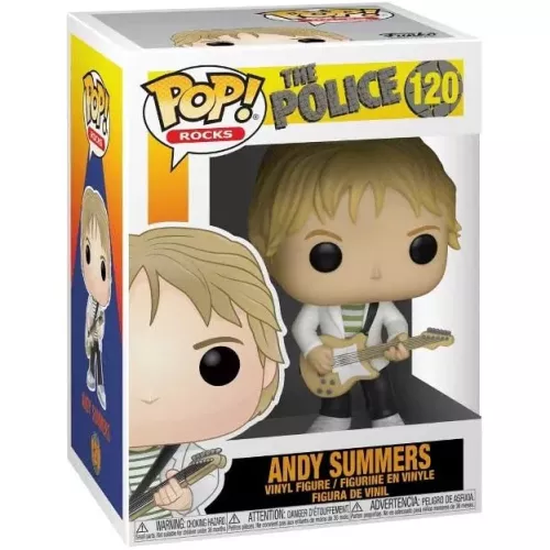 Funko Pop! Andy Summers #120 The Police Rocks Vinyl Figure Box
