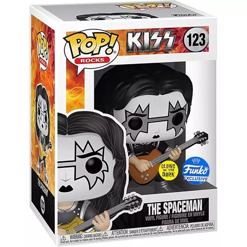Funko Pop! The Spaceman #123 Glows in the Dark Kiss Box
