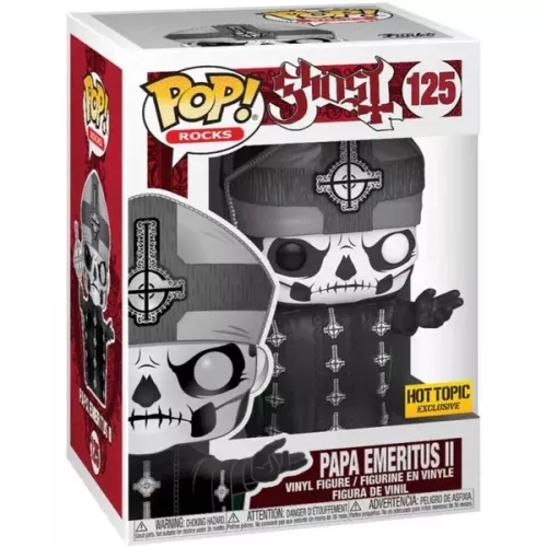 Funko Pop! Papa Emeritus II #125 Ghost Rocks Vinyl Figure Box