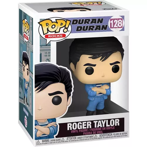 Funko Pop! Roger Taylor #128 Duran Duran Rocks Vinyl Figure Box