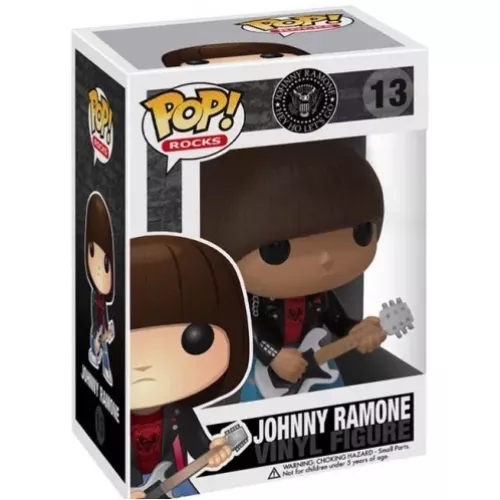 Funko Pop! Johnny Ramone #13 Johnny Ramone Hey Ho Let's Go Box