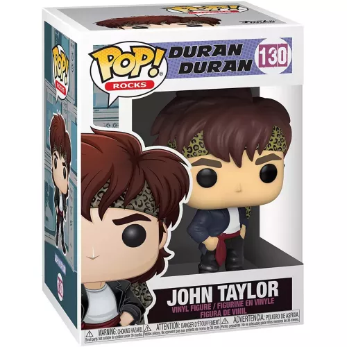 Funko Pop! John Taylor #130 Duran Duran Rocks Vinyl Figure Box