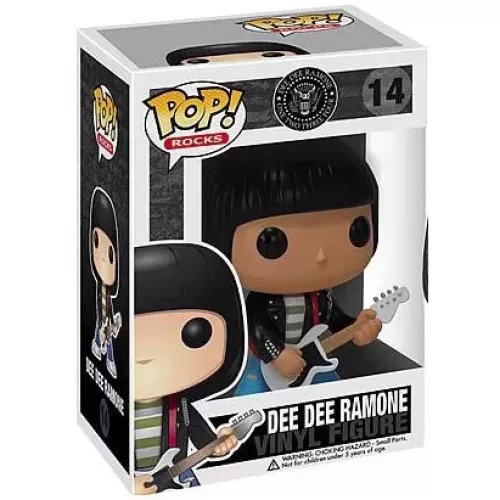 Funko Pop! Dee Dee Ramone #14 Johnny Ramone Hey Ho Let's Go Box