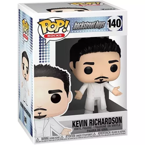 Funko Pop! Kevin Richardson #140 Backstreet Boys Rocks Box