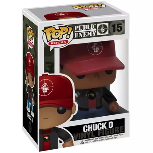 Funko Pop! Chuck D #15 Public Enemy Rocks Vinyl Figure Box