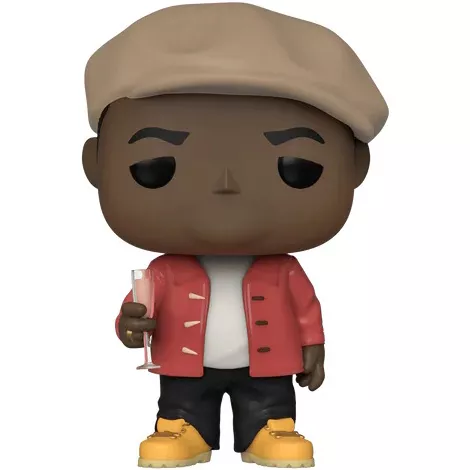 Notorious B.I.G. with Champagne