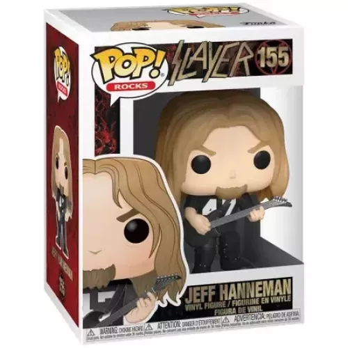 Funko Pop! Jeff Hanneman #155 Slayer Rocks Vinyl Figure Box