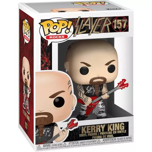 Funko Pop! Kerry King #157 Slayer Rocks Vinyl Figure Box