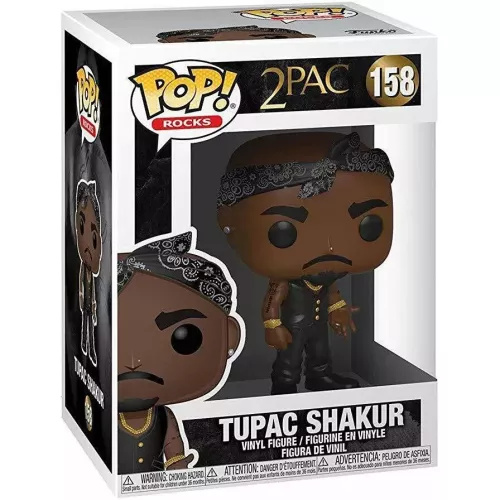 Funko Pop! Tupac Shakur #158 2PAC Rocks Vinyl Figure Box
