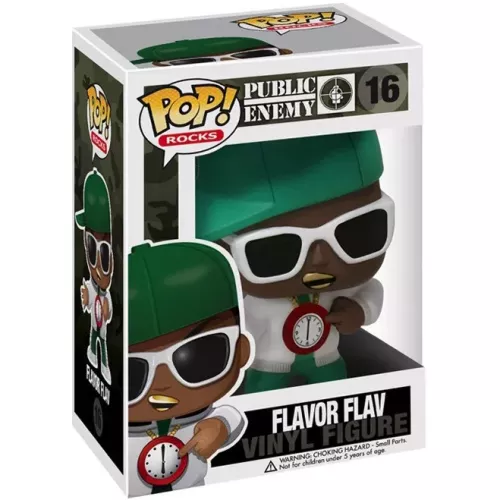 Funko Pop! Flavor Flav #16 Public Enemy Rocks Vinyl Figure Box