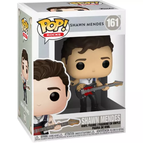 Funko Pop! Shawn Mendes #161 Rocks Vinyl Figure Box