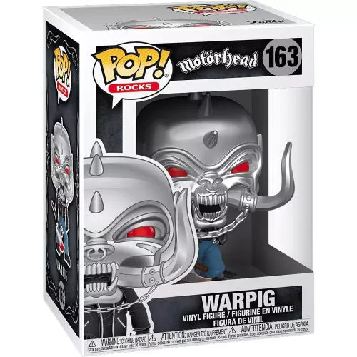 Funko Pop! Warpig #163 Motörhead Rocks Vinyl Figure Box