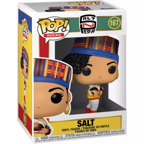 Funko Pop! Salt #167 Salt N' Pepa Rocks Vinyl Figure Box