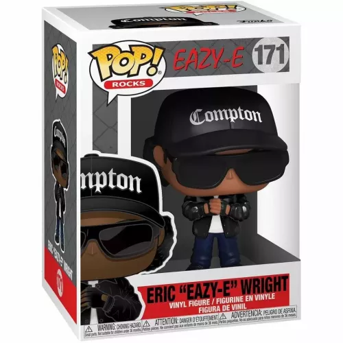 Funko Pop! Eric "Eazy-E" Wright #171 Rocks Vinyl Figure Box