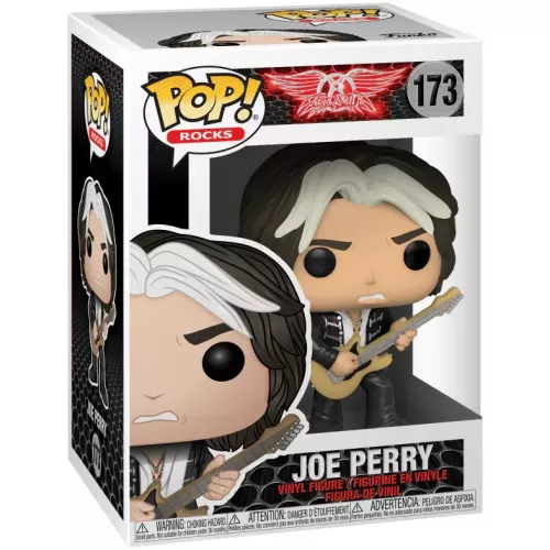 Funko Pop! Joe Perry #173 Aerosmith Rocks Vinyl Figure Box