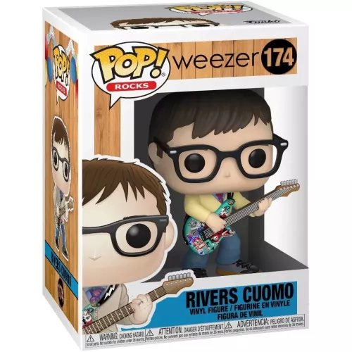Funko Pop! Rivers Cuomo #174 Weezer Rocks Vinyl Figure Box