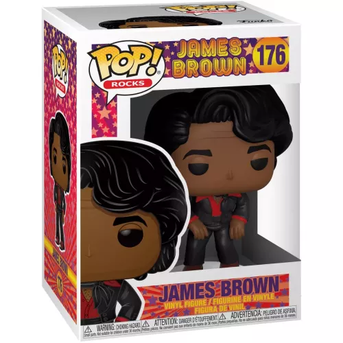Funko Pop! James Brown #176 Rocks Vinyl Figure Box