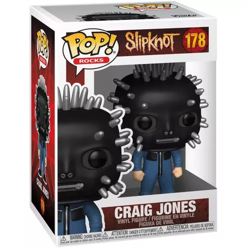Funko Pop! Craig Jones #178 Slipknot Rocks Vinyl Figure Box