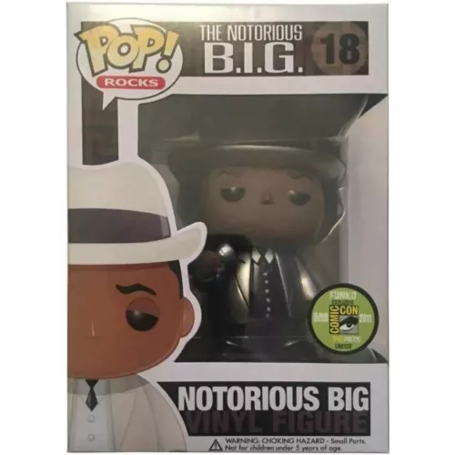 Funko Pop! Notorious Big #18 Metallic The Notorious B.I.G. Box