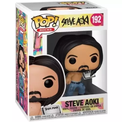 Funko Pop! Steve Aoki #192 Rocks Vinyl Figure Box