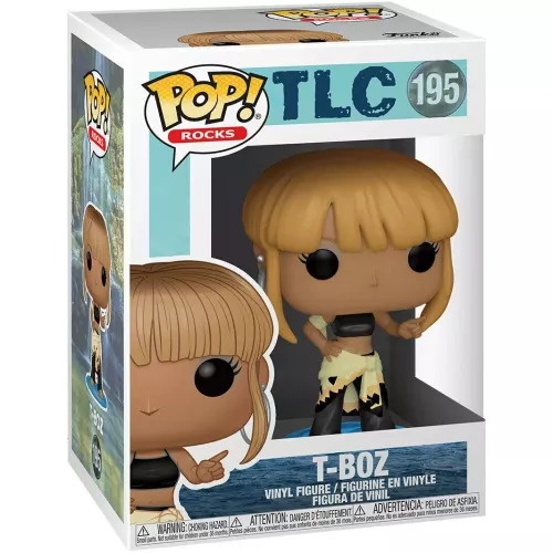 Funko Pop! T-Boz #195 TLC Rocks Vinyl Figure Box