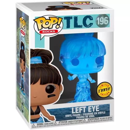 Funko Pop! Left Eye #196 Frozen Chase TLC Rocks Vinyl Figure Box