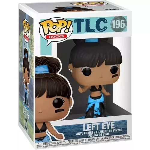 Funko Pop! Left Eye #196 TLC Rocks Vinyl Figure Box