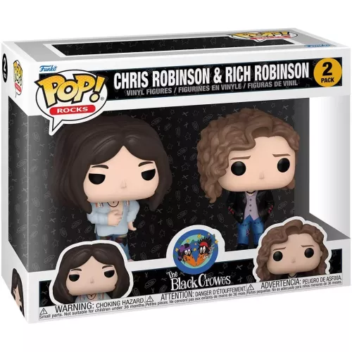 Funko Pop! Chris Robinson 2 Pack The Black Crowes Rocks Box