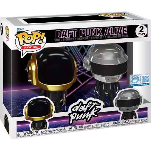 Funko Pop! Thomas Bangalter 2 Pack Daft Punk Rocks Box