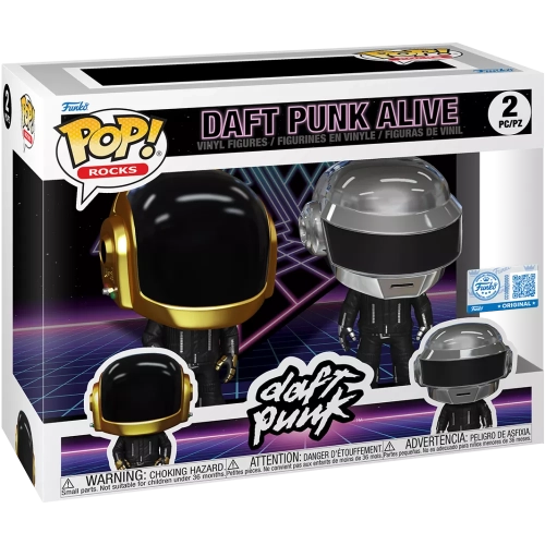 Funko Pop! Guy-Manuel de Homem-Christo 2 Pack Daft Punk Box