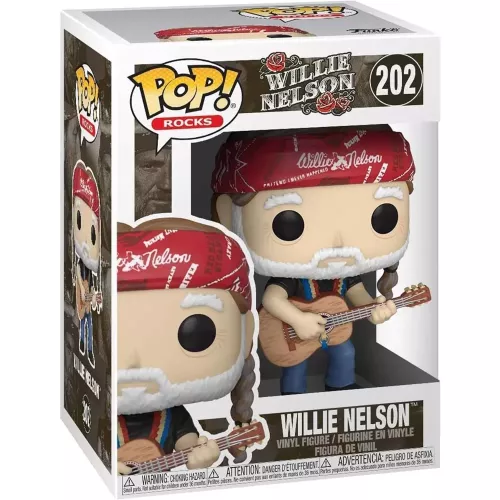 Funko Pop! Willie Nelson #202 Rocks Vinyl Figure Box