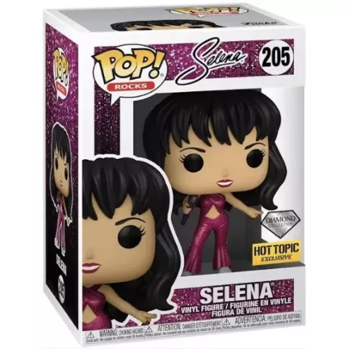 Funko Pop! Selena #205 Diamond Collection Rocks Vinyl Figure Box