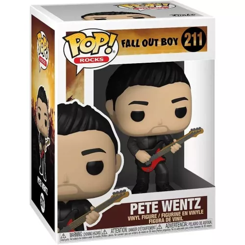 Funko Pop! Pete Wentz #211 Fall Out Boy Rocks Vinyl Figure Box