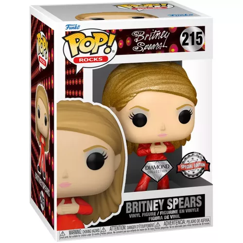 Funko Pop! Britney Spears #215 Oops, I Did It Again Box